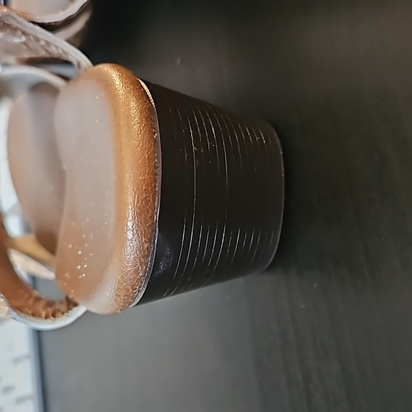 SAS Suntimer Heeled Sandal, tan croc print,  size 7 - Picture 4 of 14